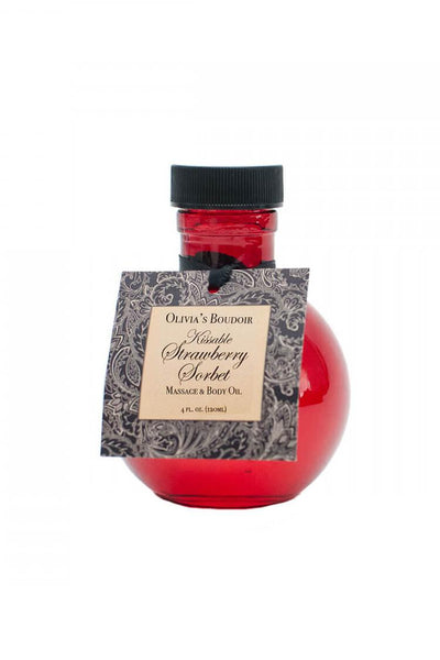 Olivia’s Boudoir Kissable Oil • Strawberry Sorbet Olivia’s Boudoir