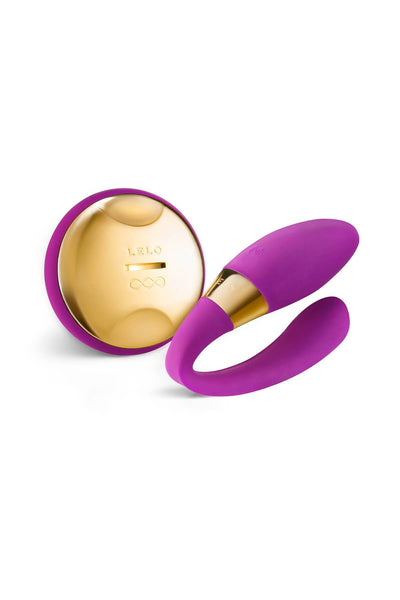Tiani 24K Gold Remote Vibrator • Deep Rose Purple LELO