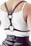 Lily Black Leather Harness H.O.S. Leather